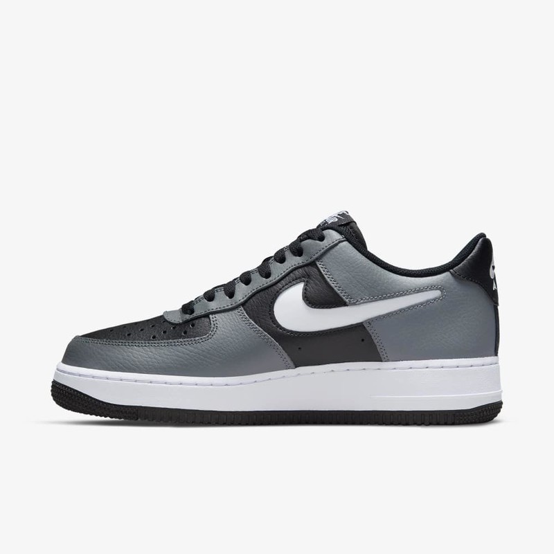 Nike air force outlet swoosh black